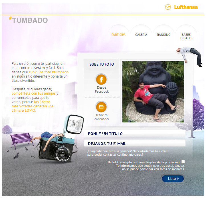 Gana una cámara Lomo con el nuevo concurso de Lufthansa #Tumbado