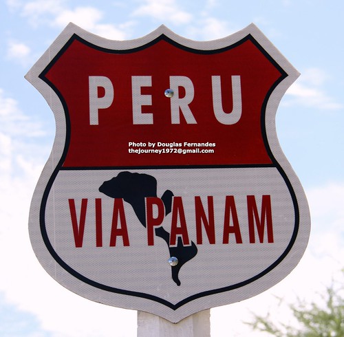 road peru sign ruta highway carretera plate via route estrada placa panam cartel amazonas panamerican panamericana señal rodovia