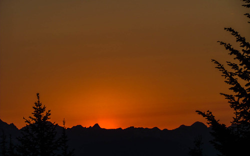 sunset landscape montana unitedstates condon swanvalley clearwaterriceridgeroad