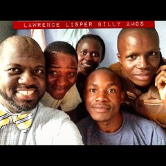My African friends : Lawrence, Lisper, Billy, and Amos #KenyaRelief2012