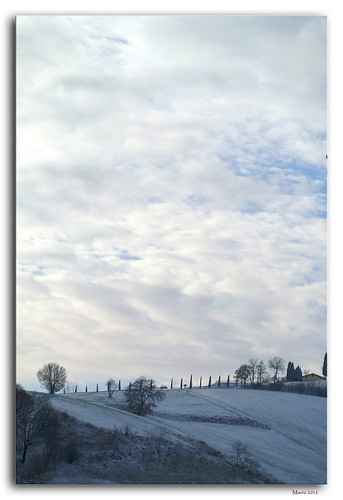 light sky snow nature landscape nuvole emilia neve luce paesaggio fiorano