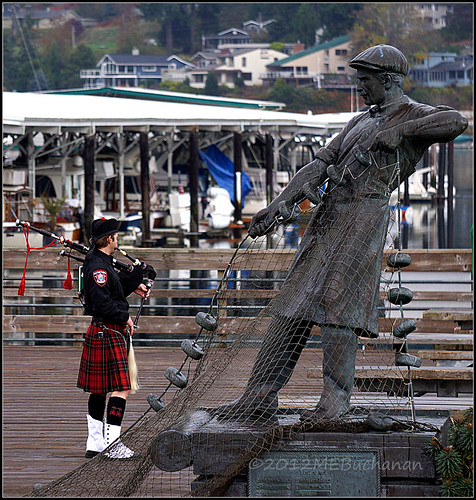 salute ceremony piper bagpipes gigharbor veteransday vets