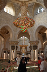 Sheikh Zayed grand mosque main prayer hall