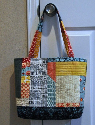 Sew Inspired: Giveaway Winner! and Quilted Tote Bag