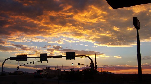 sunset arizona clouds willcox