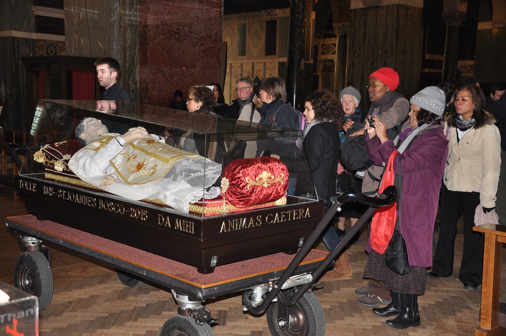 Relics of Don Bosco at Westminster Cathedral - Diocese of Westminster