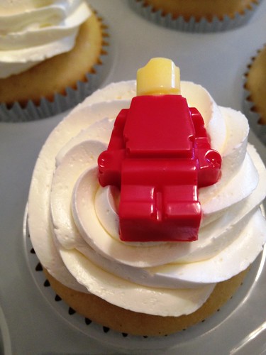 Lego Man Cupcakes
