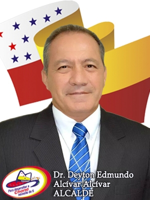 Dr. Deyton Edmundo Alcívar Acívar. ALCALDE.