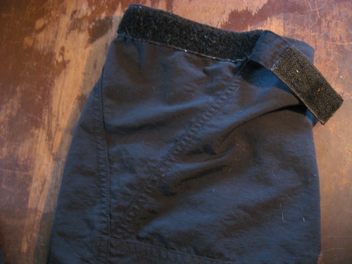 Velcro pants cuff