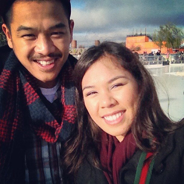 First time ice skating thanks babe! @fresh2death209