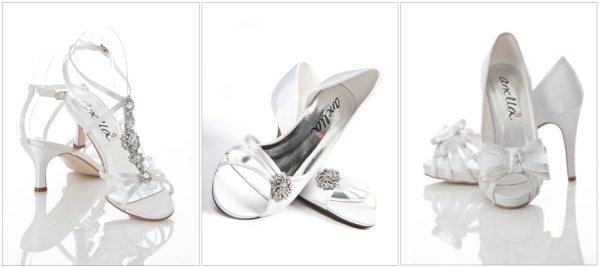 Anella Wedding shoes (white)