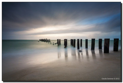ocean wood longexposure sunset gulfofmexico clouds evening sand florida naples poles pilings canonef1740mmf4lusm stormclouds oldpier singleexposure nd110 collierco 10stopndfilter adobelightroom41 adobephotoshopcs6