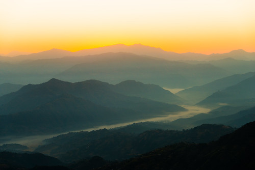nepal mountain sunrise himalayas himalayastrekking sunriseinthehimalayas