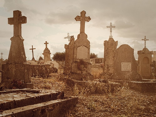 fonroque france europe cemetery abandoned graves grave crucifixes forgotten urbex mood decay