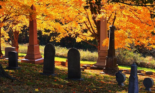 middletown autumn indianhill cemetery johnjmurphyiii connecticut usa 06457 foliage