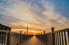Sunset @ Changi Boardwalk
