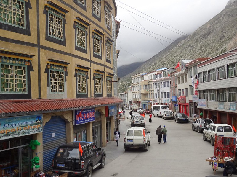 Vila de Nyalam Tibete