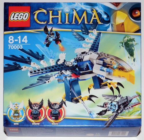 LEGO 70003 Legends of Chima Eris' Eagle Interceptor Eris Minifigure with Staff 