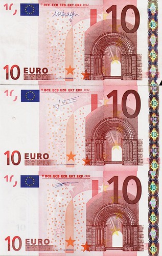 Billetes de 10 Euros