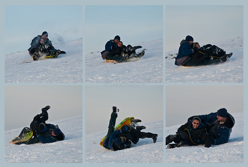 winter snow kid adult indiana sledding polytych d80 lawrencecommunitypark