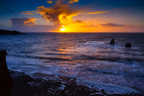 longexposure sunset sea mer france beach clouds canon landscape bretagne foam f22 paysage plage f4 canonef1740mmf4lusm 1740l coucherdusoleil 17mm 50d nouages pénestin plagedelaminedor