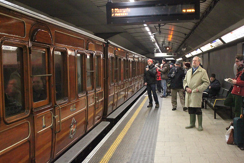Metropolitan Railway Ashbury Coaches at King's Cross St. Pancras