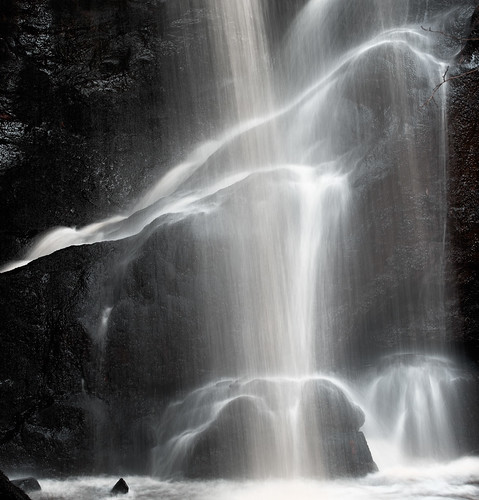 uk heron waterfall northumberland linn roughting