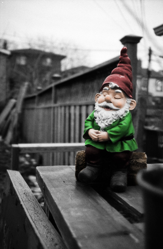 Garden Gnomes Are Evil My Sister S Garden Gnome He Had Q Flickr