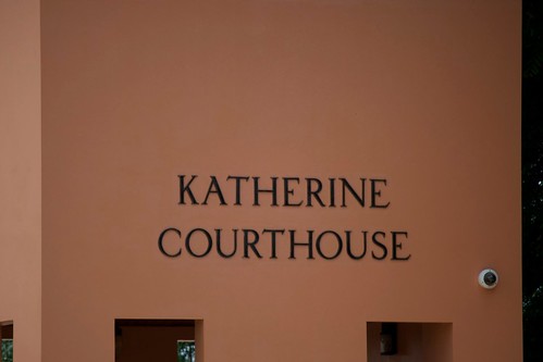 door trip travel november vacation building window sign wall closeup canon eos flickr day view outdoor oz name katherine australia front letter outback courthouse gps aussie conceptual northern 100400mm territory northernterritory 2011 canoneos1dmkiii brwonish