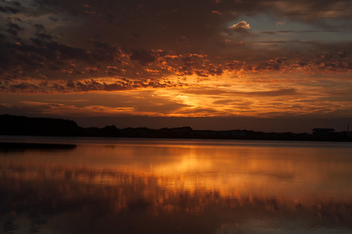 sunset sky lake landscape florida places 30a westernlake