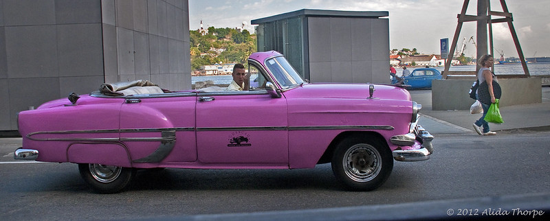 pink Chevy, 1954