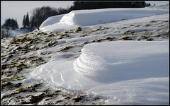 Bizzare Formen aus Schnee und Eis