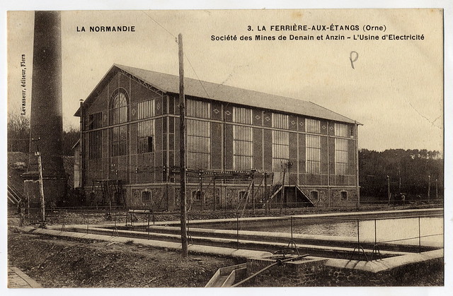 Mine de fer de La Ferrière-aux-Etangs - La centrale électrique