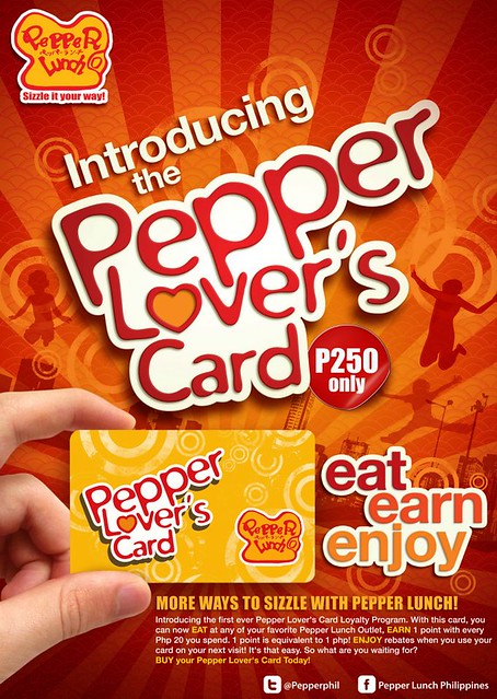 Pepper Lover's Card