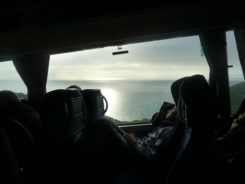 View out the bus window between Antalya and Mersin