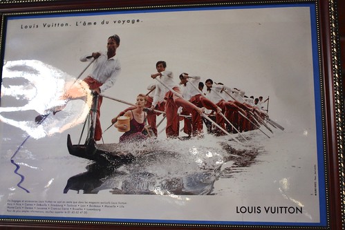interesting Louis Vuitton ad. Would you believe it when I told you I found this in a monastery?