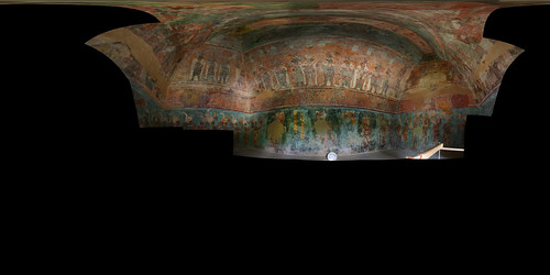 ruines panorama peinture 360view equirectangular sanjavier chiapas mexiquele mx