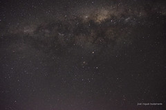 Milky Way with Mars and Saturn
