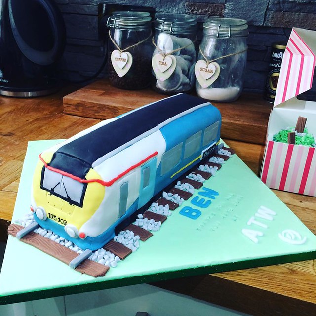 Train Cake by Natalie Williams of Natalie's Cake Creations