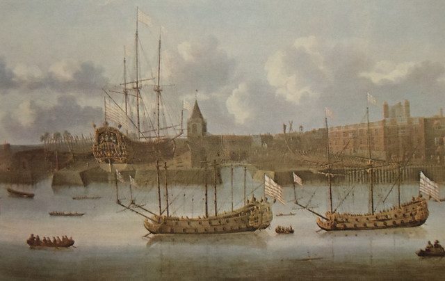 English dockyards - Chatham 1670s
