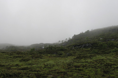 mountain norway fog norge hordaland