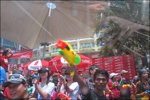 Shooting a Big (Water) Gun - Songkran 2009, Patong Beach Phuket