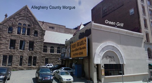 former Greens Grill no Common Plea 310 Ross Street Pittsburgh Google Street View copy