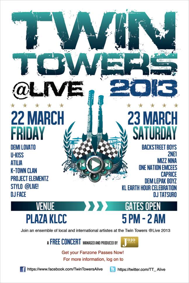 2Ne1 Bakal Perform Di Twin Tower Alive 2013