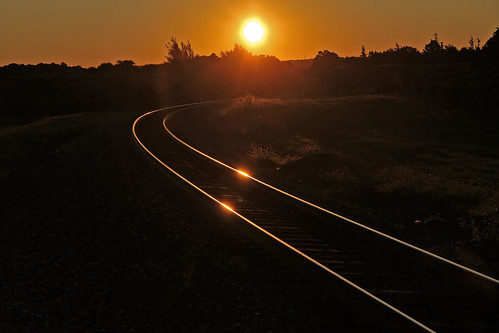 norfolksouthern tracks railroadtracks sunrisephotography sunrise nsbuffalodistrict nslakeeriedistrict reflectionphotographs northeastpennsylvania bortroad