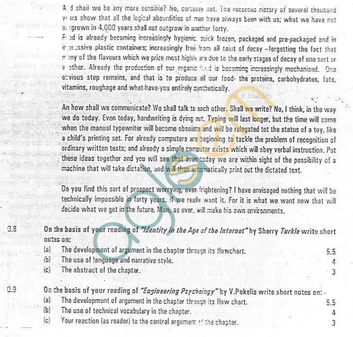 GGSIPU: Question Papers First Semester  end Term 2005  ETEL-111