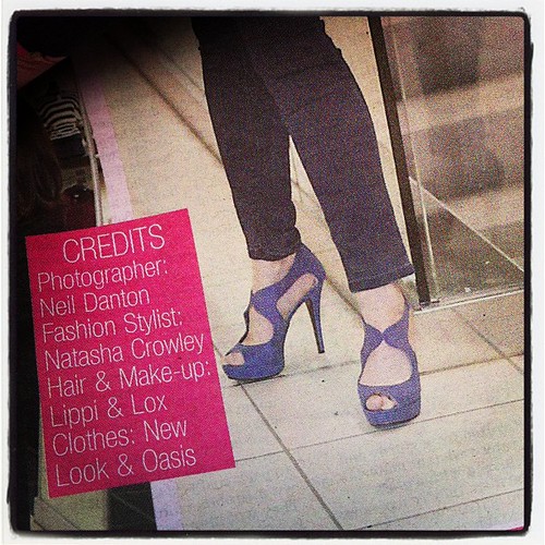 Want to see me wearing super high heels? Buy today's Evening Echo. @natashatynan @natashacrowley @neildanton