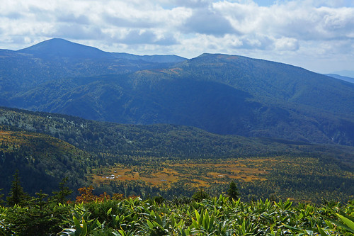 mountain japan autumnleaves 紅葉 山 東北 青森 八甲田 高原 八甲田山 湿原 毛無岱