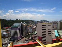 Kota Kinabalu From The Tallest Hotel Downtown