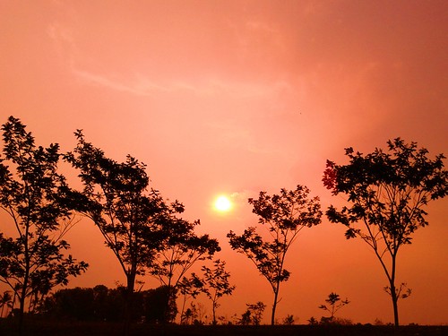 cameraphone sunset indonesia matahariterbenam kotabumi lampungutara samsungs5610 davidsapta